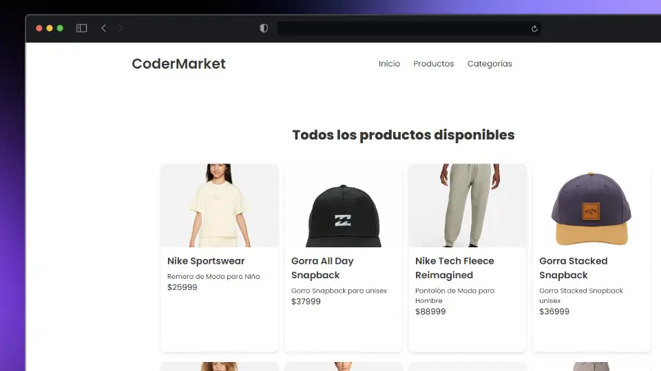 Captura de pantalla del proyecto /projects/codermarket.webp
