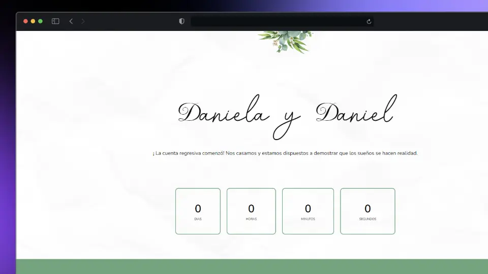 Captura de pantalla del proyecto /projects/noscasamos.webp